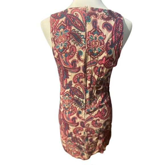 Paisley Design Unbranded Sleeveless Retro Style Dress Size Small - Picture 5 of 8